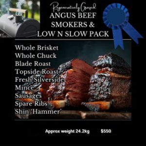 Smokers/Low n Slow Angus Beef Pack - Deposit
